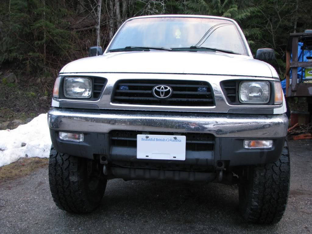 toyota tacoma lights behind grill #5