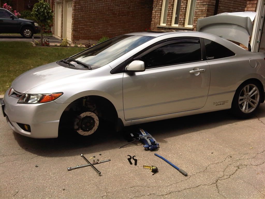 My new suspension set up... 8th Generation Honda Civic Forum