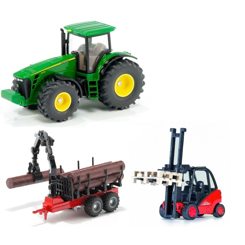 Siku Farmer Tractors Vehicles Machinery 1 50 Scale Diecast Model TOY