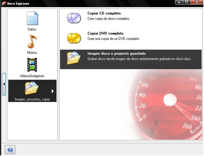 IMAGEN DISCO NERO imagen disco nero: