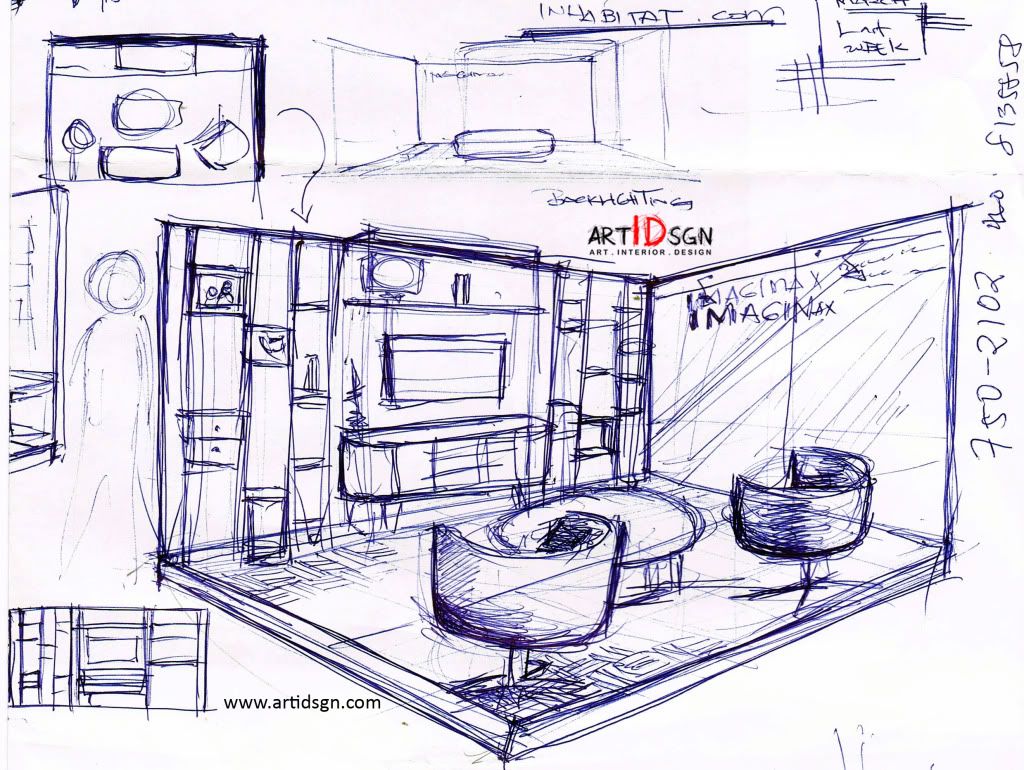 ArtiDSGN: Interior Design Exhibit Booth (Part 1)  CONCEPTS