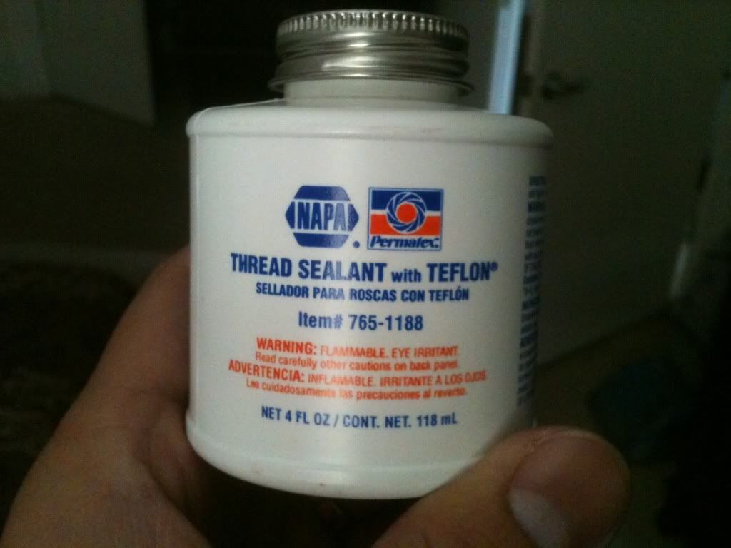Water Pump Bolt sealant with Teflon Third Generation FBody Message