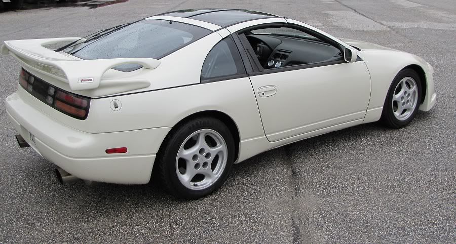 Nissan 300zx pearl white paint #2