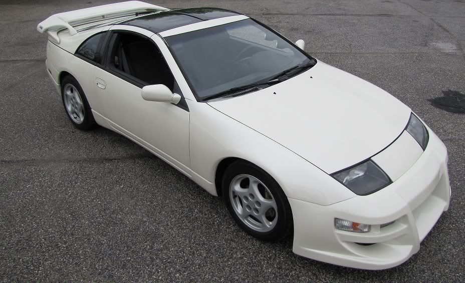 Nissan 300zx pearl white paint