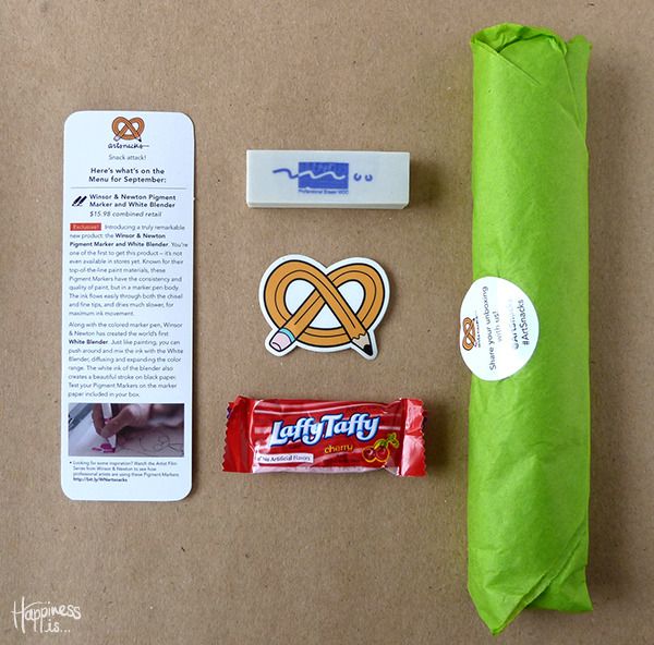 Artsnacks, a Subscription Box for Art Lovers Artsnacks, a Subscription Box for Art Lovers