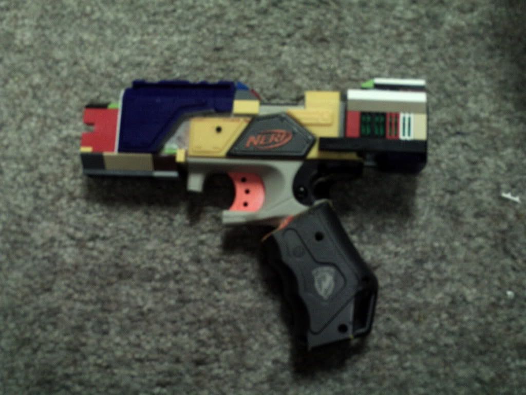 Stage 2 Nerf Halo M6G Magnum Pistol Photo by tattoopanda Photobucket