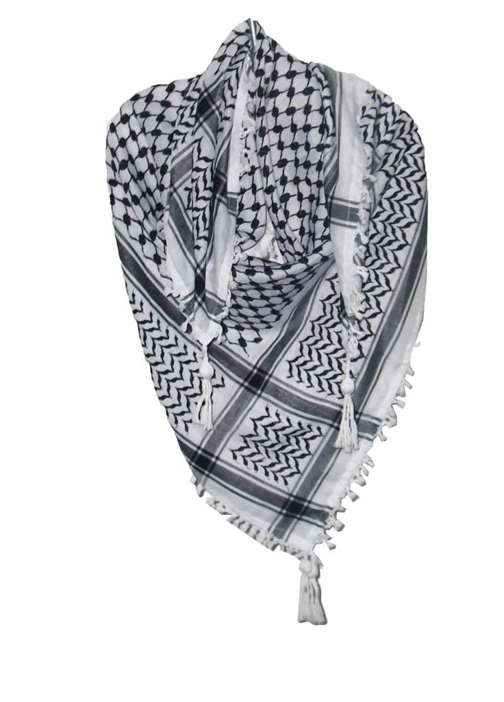 Made In Palestine Keffiyeh Kufia Shemagh Muslim Arab Scarf Kufiye