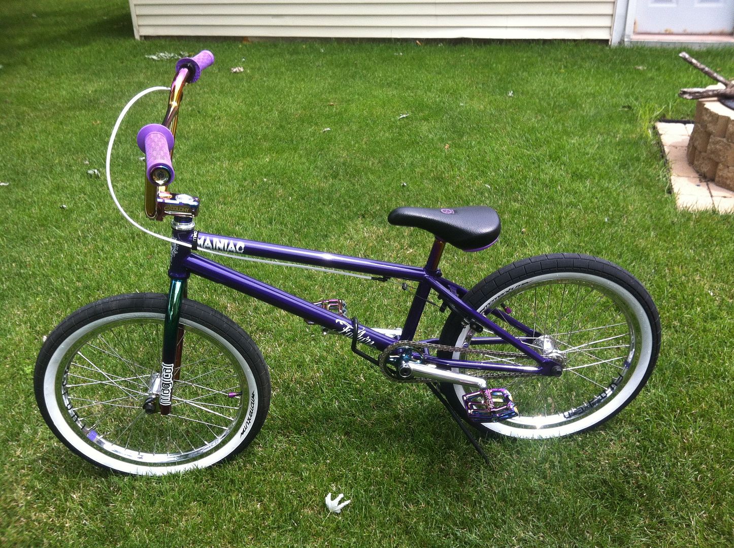 elite bmx bike oil slick