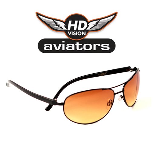 HD Vision Aviators New HIGH DEFINITION Sunglasses Aviator Style As