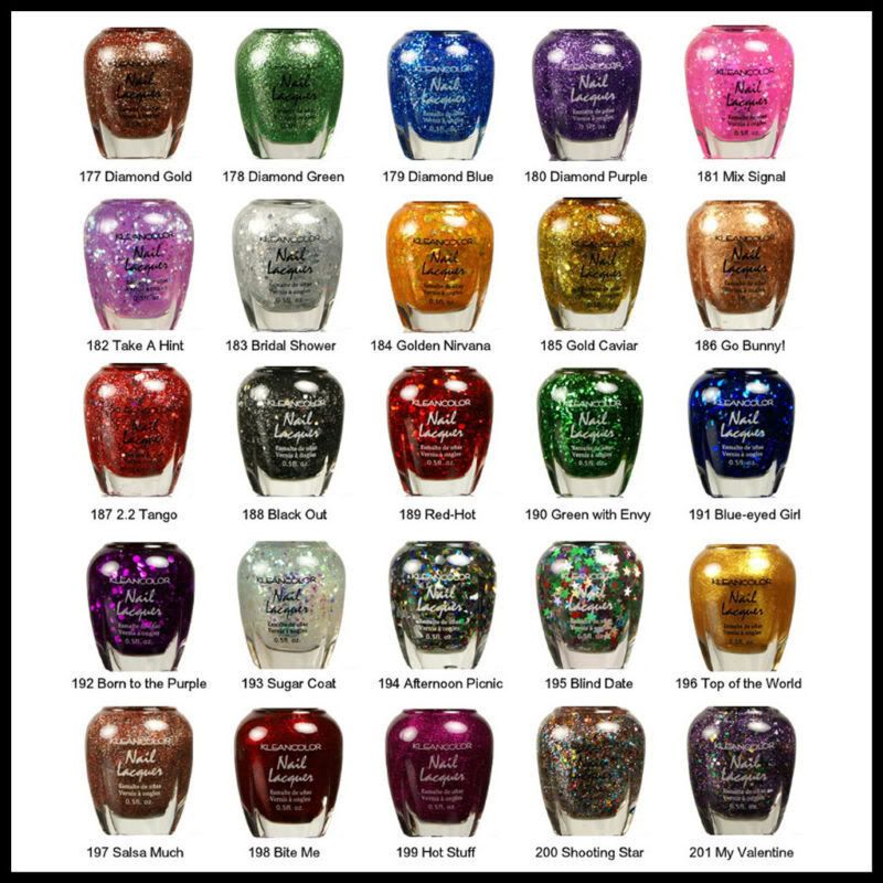 Kleancolor Nail Polish Lacquer Pick any 12 Colors! Lowest Price On Ebay