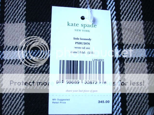 NWT Kate Spade West End Avenue Kennedy Crossbody Handbag Bow Camel $ 