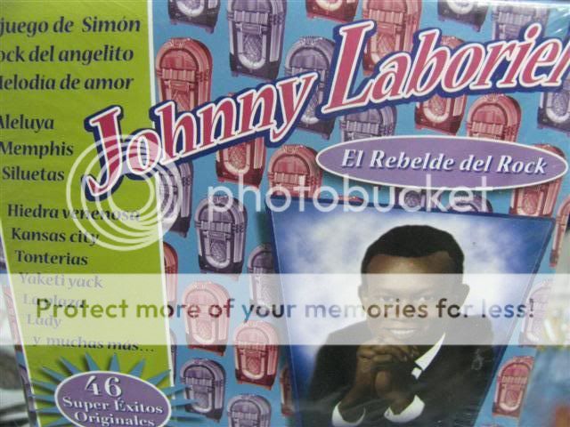 JOHNNY LABORIEL EL REBELDE DEL ROCK 3CDS SEALED  