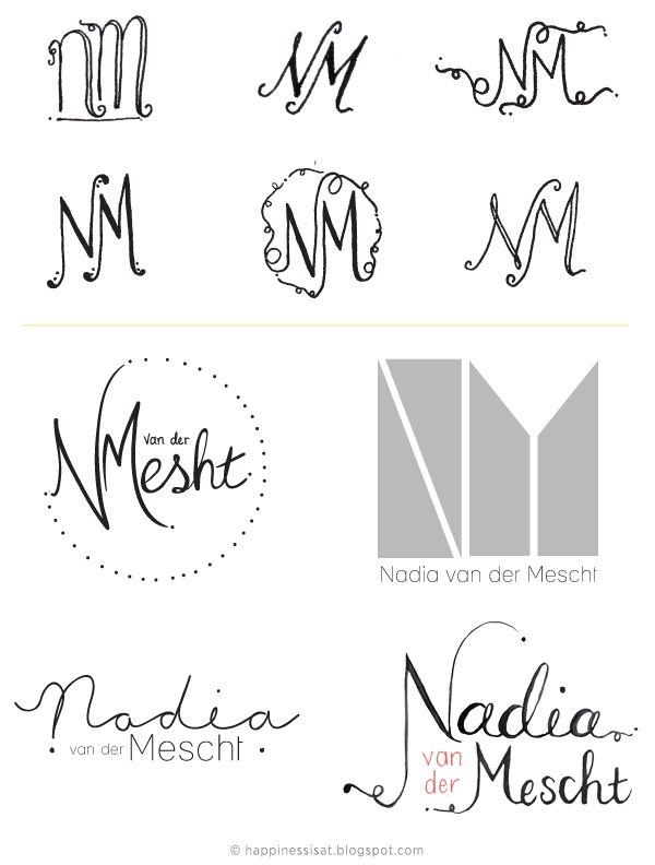 Logo Design and Rebrand for Durban creative, Nadia van der Mescht