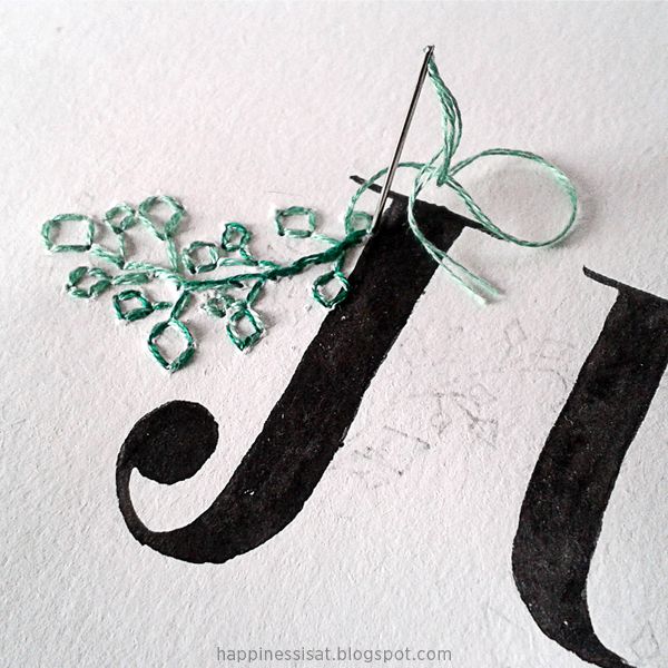 Embroidered paper for the Happiness is... June Free Printable Calendar 2014 Embroidered paper for the Happiness is... June Free Printable Calendar 2014