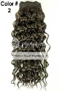 HUMAN HAIR EXTENSION ITALIAN PERM WAVY 14 WEAVING  