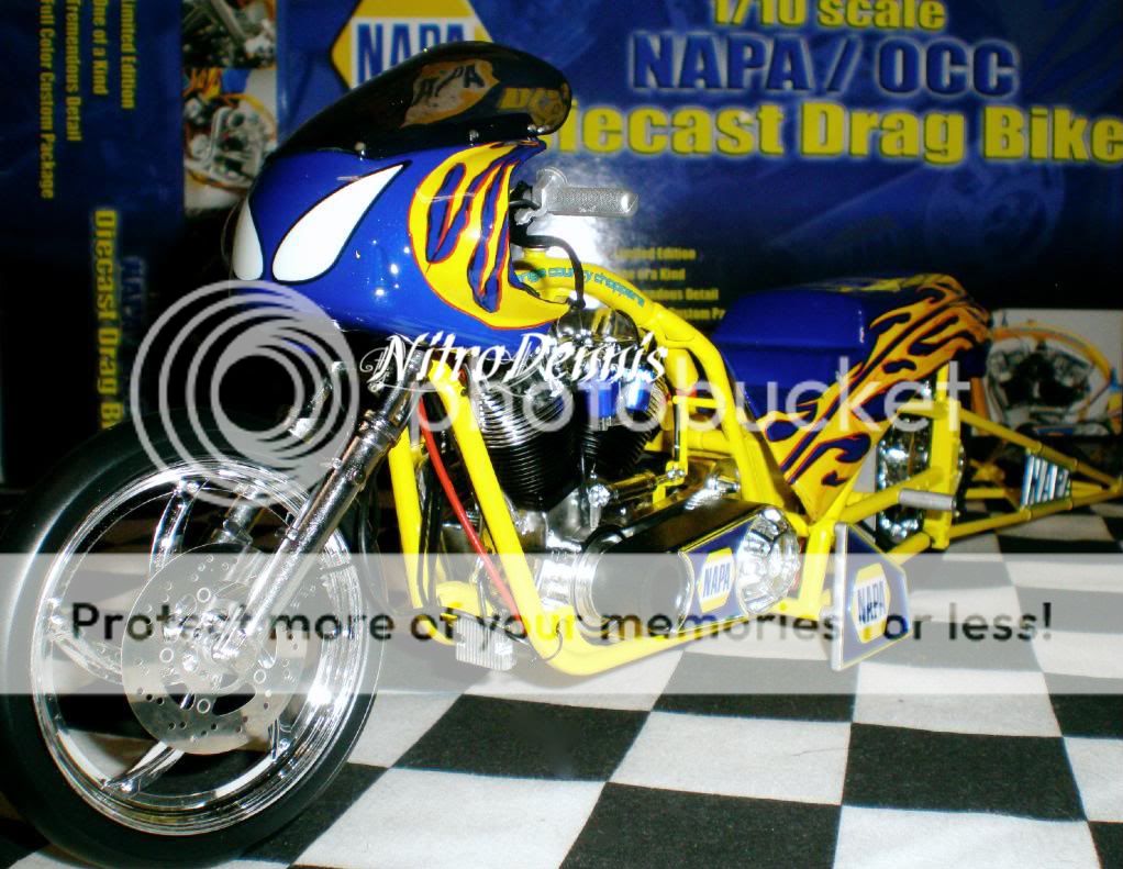   10 ProStock Drag Bike Orange County Chopppers Paul Sr Jr OCC  