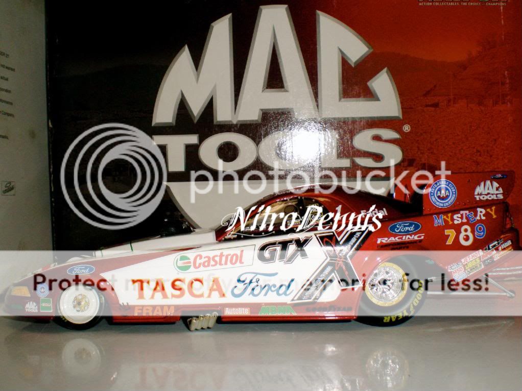 NHRA JOHN FORCE 124 Diecast TASCA Funny Car MAC TOOL  