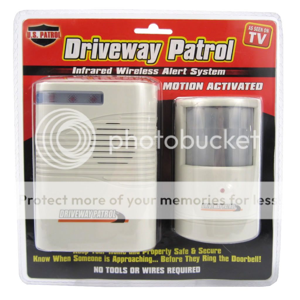  Patrol Motion Activated Infrared Wireless Alert System as Seen on TV